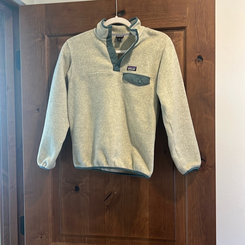 PATAGONIA KID'S LIGHTWEIGHT SYNCHILLA SNAP-T FLEECE PULLOVER